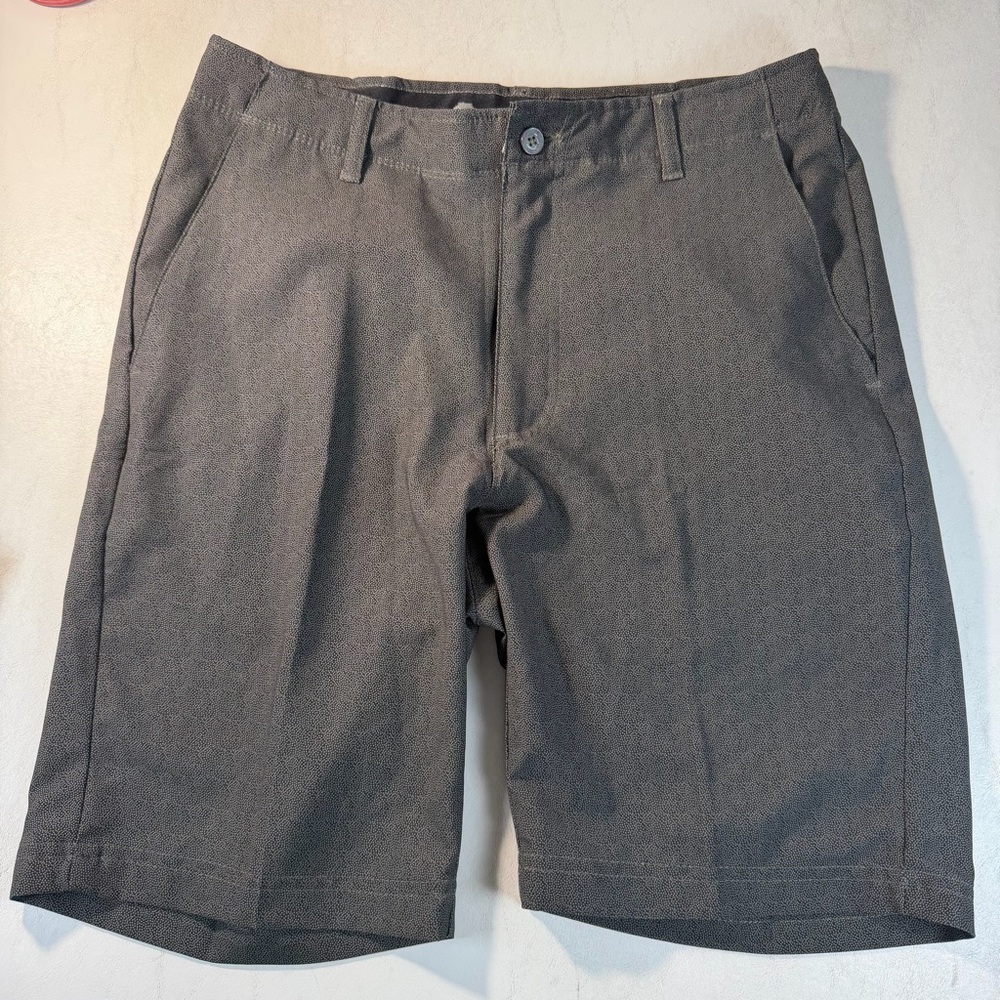 Pebble Beach Black Microdot Golf Shorts Men's 32